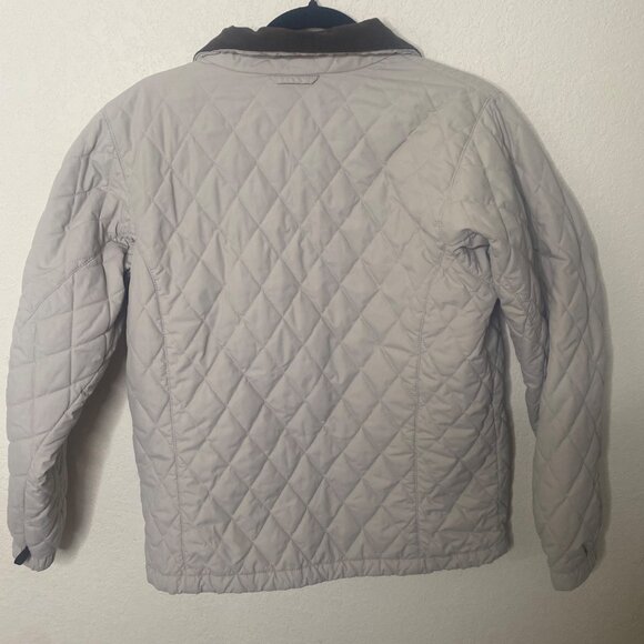 Columbia Interchange Quilted Jacket Womens M Beige Outdoor Sports - Picture 3 of 8
